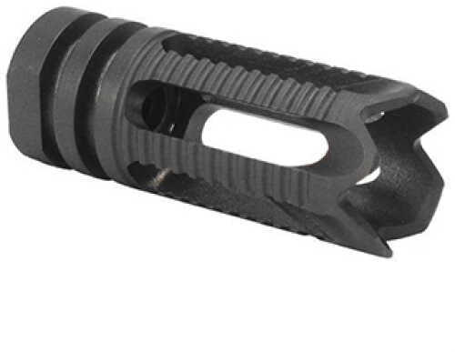 Yankee Hill Machine Co Phantom Comp/Flash Hider 5.56 NATO 1/2x28 Aggressive Fits AR Rifles Black Finish YHM-28-5C2